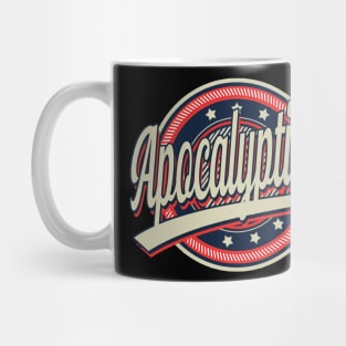 Graphic Aesthetic Apocalyptica Proud Name Circle Vintage Art Mug